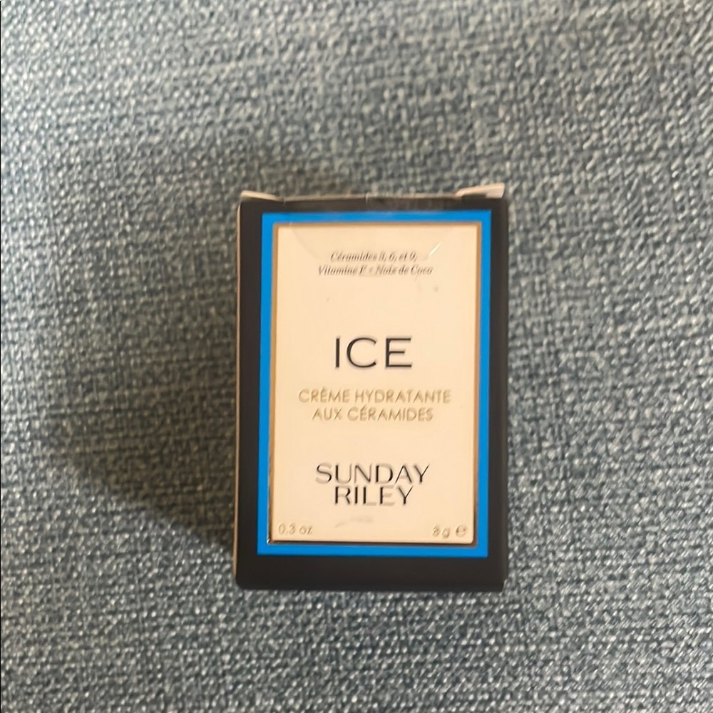 Sunday Riley ICE Ceramide Moisturizing Cream - Black and Blue